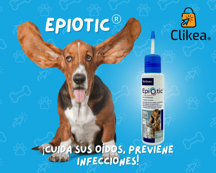 EpiOtic: Solución Ótica para la Higiene del Conducto Auditivo en Perros y Gatos