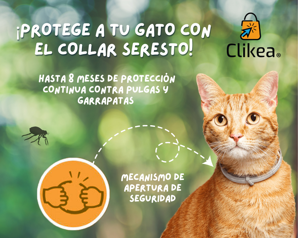 Protección Eficaz para tu Gato: El Collar Antiparasitario Seresto