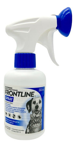 Frontline Spray 250 Ml Antipulgas Y Garrapatas Perro Y Gatos - CLIKEA