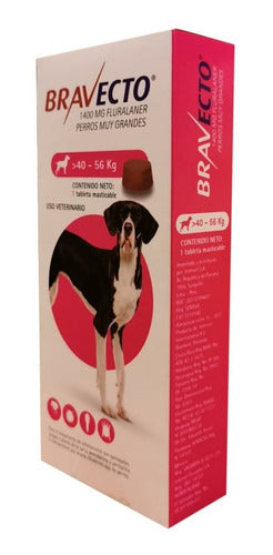 Paquete De 4 Bravecto Para Perros 40-56kg - CLIKEA