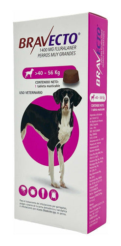 Bravecto Para Perros 40-56kg - CLIKEA