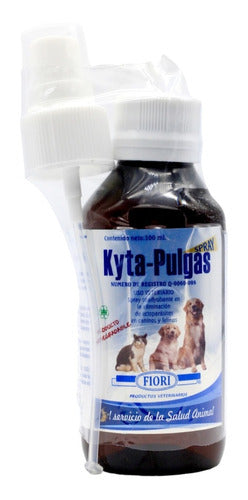 Spray Kyta Pulgas Para Perros Y Gatos Fiori 100 Ml - CLIKEA