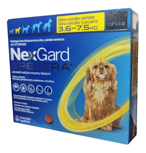 Nexgard 1 Pastilla Antipulgas Para Perros De 3.6 A 7.5  Kg - CLIKEA