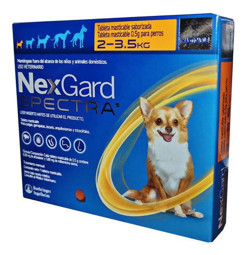 Nexgard Spectra 1 Caja Con Una Pastilla De 2 A 3.5kg - CLIKEA