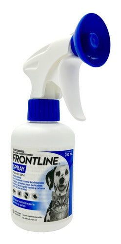 Frontline Spray 250 Ml Antipulgas Y Garrapatas Perro Y Gatos - CLIKEA