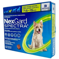 3 Tabletas Nexgard Perros 7-15 Kg Verde - CLIKEA