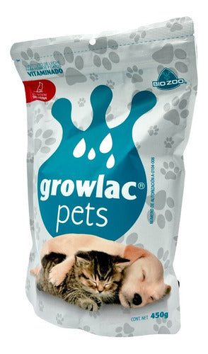 Sustituto De Leche Growlac Pets 450g Perros Y Gatos