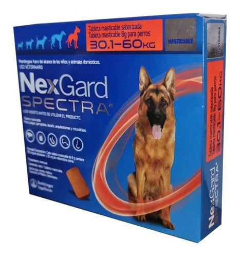 Paquete De 60 Pastillas Nexgard Antipulgas Perros De 30-60 K - CLIKEA