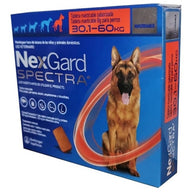 Paquete De 15 Pastillas Nexgard Antipulgas Perros De 30-60 K - CLIKEA