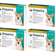 12 Tabletas Simparica Para Perro De 10 A 20 Kg - CLIKEA