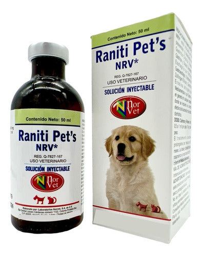 Raniti Pets Nrv Gastritis Perros Y Gatos Norvet 50 Ml