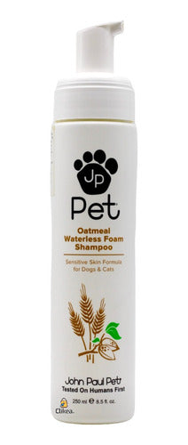 John Paul Pet Oatmeal Espuma Shampoo Baño En Seco 250 Ml