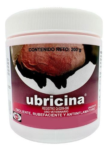 Unguento Ubricina Antiinflamatorio Bovinos Caninos 200 G