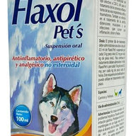 2 Unidades Flaxol Pets 100ml Biochem Perro, Gato Suspension