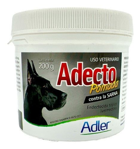 Adecto Pomada Contra La Sarna Adler 200 Gramos Perro