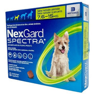 Nexgard Spectra 7.6 A 15kg Antipulgas 3 Comprimidos