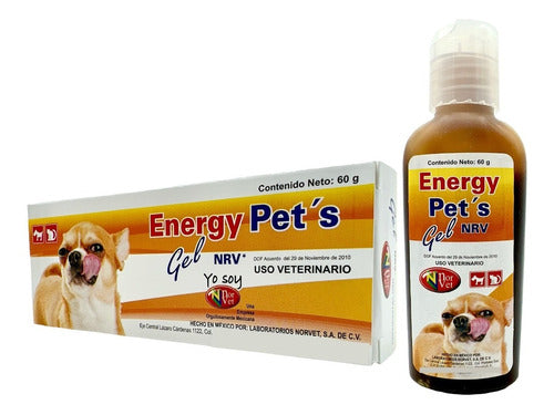 Energy Pets Nrv Gel Plus Vitamínico Norvet Perros Nutri 60 G - CLIKEA