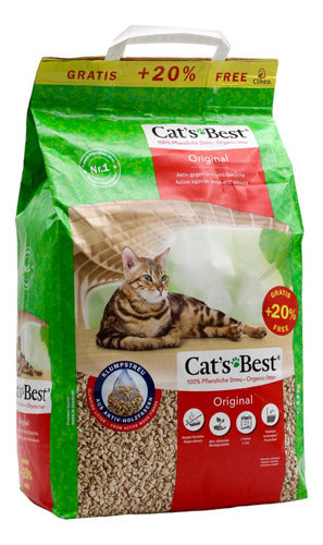 Arena Cat's best original vegetal aglomerante para gatos