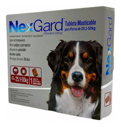 6 Pastillas Nexgard Antipulgas Para Perros Tamaño Elegir - CLIKEA