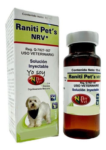 Raniti Pets Gastritis Perros, Gatos Norvet 15ml Ranitidina