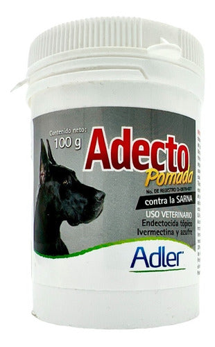 Adecto Pomada Contra La Sarna Adler 100 Gramos Perro