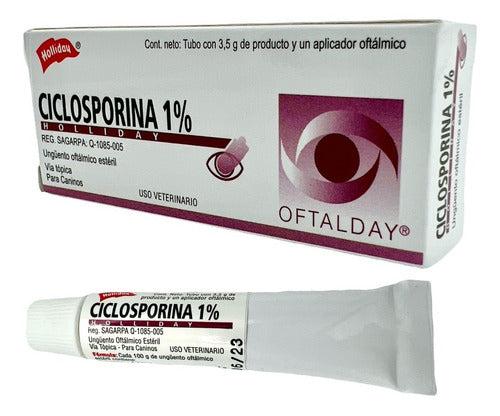 Unguento Oftalmico Para Perro Ciclosporina 1% Holliday