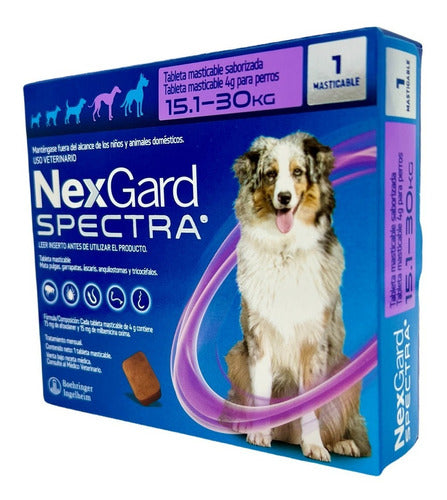 Nexgard 1 Pastilla Antipulgas Para Perros De 15 A 30  Kg - CLIKEA