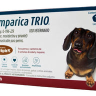 1 Tableta Simparica Trio 5 A 10 Kg Antipulgas, Gusano, Etc - CLIKEA