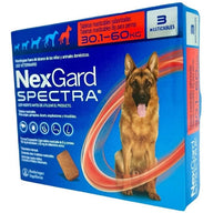 3 Tabletas Nexgard Perros 30-60 Kg Rojo - CLIKEA