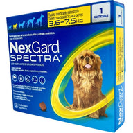 Nexgard 1 Pastilla Antipulgas Para Perros De 3.6 A 7.5  Kg - CLIKEA