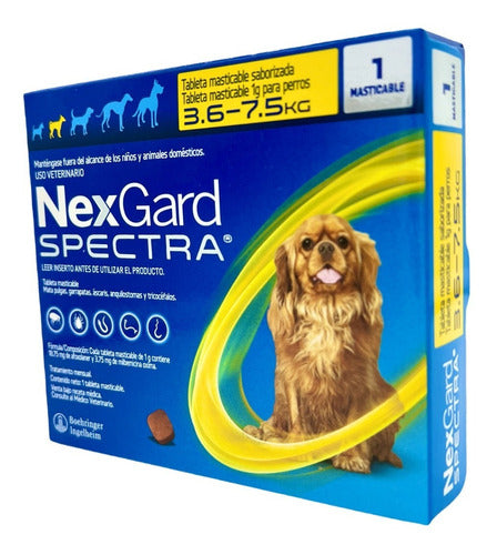 Nexgard 1 Pastilla Antipulgas Para Perros De 3.6 A 7.5  Kg - CLIKEA