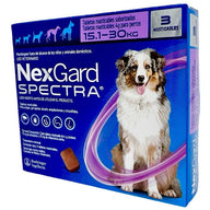 3 Tabletas Nexgard Perros 15-30 Kg Morado - CLIKEA