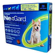 Nexgard Spectra 7.6 A 15kg Antipulgas 3 Comprimidos