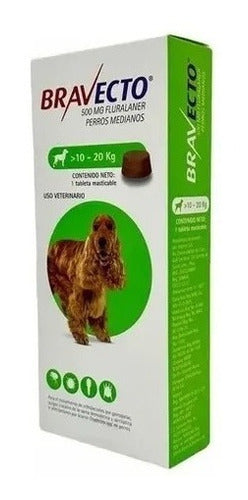 Bravecto Masticable Perros Cualquier Tamaño A Elegir Msd - CLIKEA