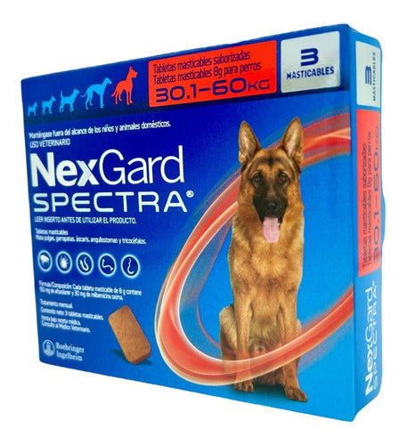 Paquete De 30 Pastillas Nexgard Antipulgas Perros De 30-60 K - CLIKEA