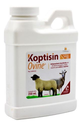 Desparasitante Koptisin Ovine Oral Ovinos Y Caprinos 250 Ml