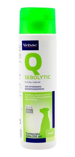 Shampoo Sebolytic Perros Virbac Queratoseborreas 250 Ml